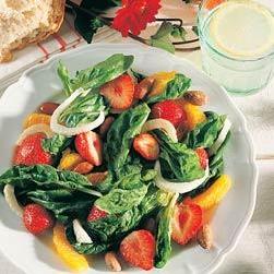 草莓菠菜沙拉