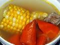 玉米红萝卜排骨汤